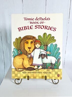 Vintage Tomie dePaola’s Book of Bible Stories Hardcover 1990 NIV Illustrated